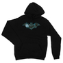 Kép 3/14 - Fekete Batman unisex kapucnis pulóver - Digital logó