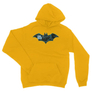 Kép 6/14 - Sárga Batman unisex kapucnis pulóver - Digital logó