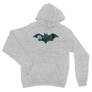 Kép 11/14 - Sportszürke Batman unisex kapucnis pulóver - Digital logó