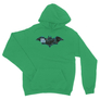 Kép 14/14 - Zöld Batman unisex kapucnis pulóver - Digital logó