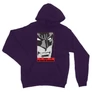 Sötétlila Batman unisex kapucnis pulóver - Pszt! Én vagyok Batman