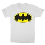Fehér Batman gyerek rövid ujjú póló - Logó