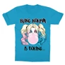 Atollkék Harley Quinn gyerek rövid ujjú póló - Being Normal Is Boring