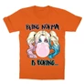 Narancs Harley Quinn gyerek rövid ujjú póló - Being Normal Is Boring