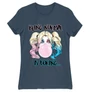 Denim Harley Quinn női rövid ujjú póló - Being Normal Is Boring