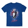 Kép 12/24 - Királykék Harley Quinn férfi rövid ujjú póló - Graffiti