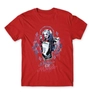 Kép 14/24 - Piros Harley Quinn férfi rövid ujjú póló - Graffiti