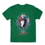 Kép 24/24 - Zöld Harley Quinn férfi rövid ujjú póló - Graffiti