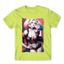 Almazöld Harley Quinn férfi rövid ujjú póló - Sexy Harley Quinn