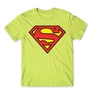 Alamzöld Superman - férfi rövid ujjú póló - Classic Logó