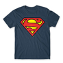 Kép 1/25 - Denim Superman - férfi rövid ujjú póló - Classic Logó