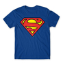 Kép 12/25 - Királykék Superman - férfi rövid ujjú póló - Classic Logó