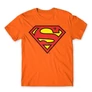 Narancs Superman - férfi rövid ujjú póló - Classic Logó
