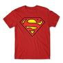 Kép 14/25 - Piros Superman - férfi rövid ujjú póló - Classic Logó