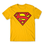 Kép 15/25 - Sárga Superman - férfi rövid ujjú póló - Classic Logó