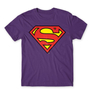 Kép 17/25 - Sötétlila Superman - férfi rövid ujjú póló - Classic Logó