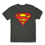 Kép 18/25 - Sötétszürke Superman - férfi rövid ujjú póló - Classic Logó