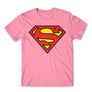 Kép 23/25 - Világos rózsaszín Superman - férfi rövid ujjú póló - Classic Logó
