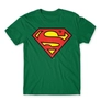 Kép 24/25 - Zöld Superman - férfi rövid ujjú póló - Classic Logó