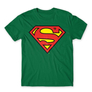Kép 24/25 - Zöld Superman - férfi rövid ujjú póló - Classic Logó
