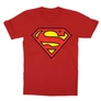 Kép 8/14 - Piros Superman - gyerek rövid ujjú póló - Classic Logó
