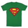 Zöld Superman - gyerek rövid ujjú póló - Classic Logó