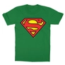 Kép 13/14 - Zöld Superman - gyerek rövid ujjú póló - Classic Logó