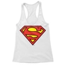 Kép 1/3 - Fehér Superman - női trikó - Classic Logó