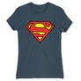 Denim Superman - női rövid ujjú póló - Classic Logó