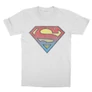 Fehér Superman gyerek rövid ujjú póló - Superman gradient logo