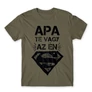 Cink Apa te vagy az én Superman-em - férfi rövid ujjú póló