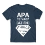 Denim Apa te vagy az én Superman-em - férfi rövid ujjú póló