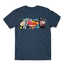 Denim Superman férfi rövid ujjú póló - Superman Comic