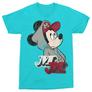 Kép 3/17 - Atollkék Mickey egér férfi rövid ujjú póló - Mickey Mouse Hip-Hop