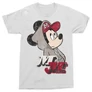 Fehér Mickey egér férfi rövid ujjú póló - Mickey Mouse Hip-Hop
