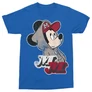 Királykék Mickey egér férfi rövid ujjú póló - Mickey Mouse Hip-Hop