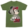 Olíva Mickey egér férfi rövid ujjú póló - Mickey Mouse Hip-Hop