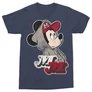 Sötétkék Mickey egér férfi rövid ujjú póló - Mickey Mouse Hip-Hop
