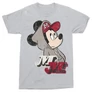 Sportszürke Mickey egér férfi rövid ujjú póló - Mickey Mouse Hip-Hop