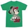 Zöld Mickey egér férfi rövid ujjú póló - Mickey Mouse Hip-Hop