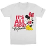Fehér Minnie gyerek rövid ujjú póló - It’s all about Minnie Mouse