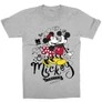 Sportszürke Minnie gyerek rövid ujjú póló - Retro Minnie and Mickey