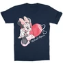 Sötétkék Minnie gyerek rövid ujjú póló - Minnie Mouse Watercolor