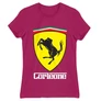 Pink A Keresztapa női rövid ujjú póló - Corleone Ferrari