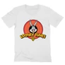 Fehér Bolondos dallamok férfi V-nyakú póló - Bugs Bunny Logo