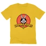 Sárga Bolondos dallamok férfi V-nyakú póló - Bugs Bunny Logo
