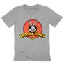 Sportszürke Bolondos dallamok férfi V-nyakú póló - Bugs Bunny Logo