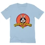 Világoskék Bolondos dallamok férfi V-nyakú póló - Bugs Bunny Logo