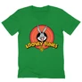 Zöld Bolondos dallamok férfi V-nyakú póló - Bugs Bunny Logo