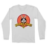 Fehér Bolondos dallamok férfi hosszú ujjú póló - Bugs Bunny Logo